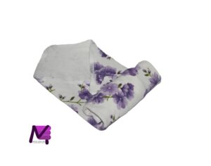 کلاه حوله ای مدل بهاری رنگ بنفش