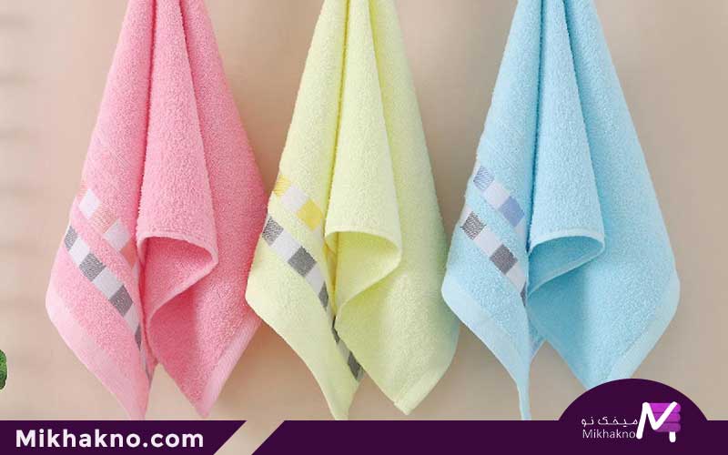 خرید حوله دستی میخک نو