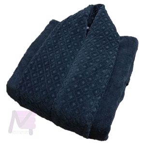 حوله تن پوش یقه مربع طوسی